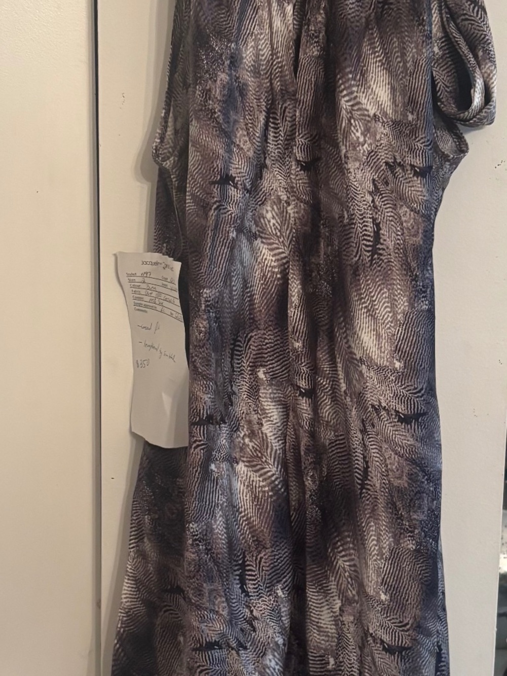 Jacqueline Conor Silk Dress